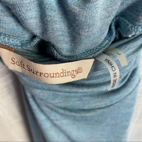 Soft Surroundings Drapey Ruched Turtleneck - Picture 6 of 6